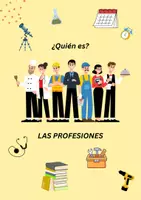Vista previa - Hojas de trabajo - ¿Quién es? - Las profesiones - Portada