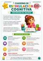 Vista previa - Unidades / Secuencias / Situaciones de Aprendizaje - PACK CUADERNOS DE ESTIMULACIÓN COGNITIVA 1 Y 2 - página 2