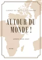 Aperçu - Feuilles d'exercices - Carnet suivi lecture année tour du monde - Page de couverture