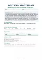 Vorschau - Arbeitsblätter - Fit für Klasse 6: Deutsch, Mathe, Lesespur mit Lösungen - Seite 2