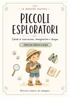 anteprima - Esercizi - PICCOLI ESPLORATORI- schede creative di osservazione, immaginazione e disegno - Pagina 1