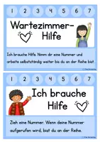 Vorschau - Präsentationen/Tafelbilder - Wartezimmer-Hilfe – Selbstständig arbeiten, während ich warte | Aktivitätskärtchen I blau - Seite 3