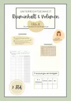 Vorschau - Arbeitsblätter - Kommaschreibweise I Umrechnen I Liter und Milliliter I Volumen - Deckblatt