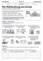 Vorschau - Arbeitsblätter - Basisscreening Wahlen und Repräsentation Klasse 7–8 - Seite 3