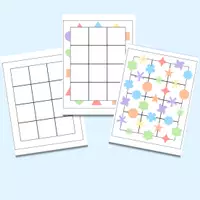 Voorbeeld - Logische puzzel vormen - Voorblad