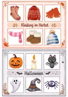 Vorschau - Spiele - Herbst-Spielepaket für die Kita | Bildkarten, Lotto, Reimspiel & Geschichtenwerkstatt | Sprachförderung im Herbst - Seite 3