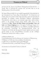 Vorschau - Stundenentwürfe - Anfangsunterricht Sachunterricht - 1. Stunde: Was ist Sachunterricht? (Einschulung / Schulstart) - Seite 1