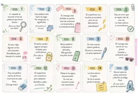 Vista previa - Juegos / Gamificación - DETECTIVES DE LA LENGUA: EL CASO DE LA FRASE PERDIDA - página 2