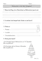 Vorschau - Arbeitsblätter - Leseverstehen Weihnachten Klasse 3–4 – 3 Texte mit Aufgaben & Lösungen zum Leseverständnis - Seite 3