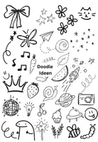 Vorschau - Mal- und Bastelvorlagen - Mein Name mit Doodles: Anleitung und Vorlagen - Seite 3