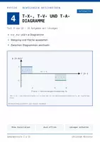 Vorschau - Interaktives Material - Lektion 4 Selbstlernkurs - t-x-, t-v- und t-a-Diagramme - Deckblatt