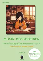Vorschau - Unterrichtsreihen - Die Sonate der Wiener Klassik - Musik beschreiben 3 - Deckblatt