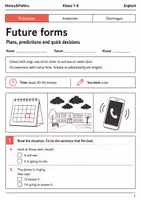 Vorschau - Arbeitsblätter - Basisscreening Deutsch Mathe Englisch Klasse 7–8 - Seite 1