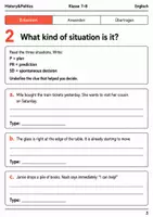 Vorschau - Arbeitsblätter - Basisscreening Deutsch Mathe Englisch Klasse 7–8 - Seite 3