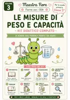 anteprima - Esercizi - Le misure di peso e capacità - CLASSE 3° - Pagina di copertina