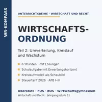 Vorschau - Unterrichtsreihen - Wirtschaftsordnung: Staat und Kreislauf - Deckblatt