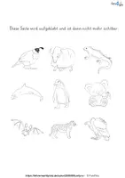 Vorschau - Arbeitsblätter - Erstes Lesen - Anlaute - Puzzle - Seite 2