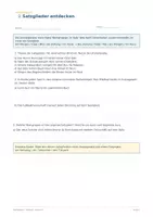 Vorschau - Arbeitsblätter - Satzglieder Klasse 5 - Arbeitsblätter + Test mit Lösungen - Seite 2