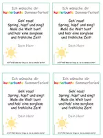 Vorschau - Bildkarten - Sommerferiengruß - schulestehtkopf - Seite 1