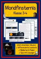 Vorschau - Unterrichtsreihen - Mondfinsternis - Deckblatt