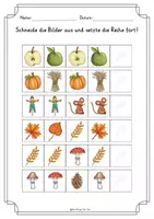 Vorschau - Arbeitsblätter - Arbeitsblätter Der Herbst | Herbstarbeitsmaterial - Seite 3