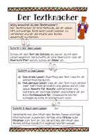 Vorschau - Merkblätter - Texte lesen und besser verstehen mit dem Textknacker - Seite 1