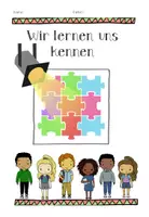 Vorschau - Unterrichtsreihen - Soziales Lernen: Sich kennen lernen in einer Kennenlernwoche - Deckblatt