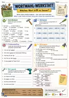 Vorschau - Arbeitsblätter - Lernspiele Deutsch Klasse 7–8 | 5 abwechslungsreiche Arbeitsblätter zu Grammatik, Wortschatz & Textarbeit - Seite 2