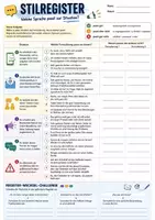 Vorschau - Arbeitsblätter - Lernspiele Deutsch Klasse 9–10 | 5 abwechslungsreiche Arbeitsblätter zu Sprache, Text & Medien - Seite 2