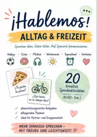 Vorschau - Arbeitsblätter - ¡Hablemos! Mehr Spanisch sprechen! – 20 kreative Sprechaktivitäten zu Alltag & Freizeit | Hobbys, Essen, Medien, Wochenende & Kommunikation | Sek I - Seite 1