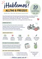 Vorschau - Arbeitsblätter - ¡Hablemos! Mehr Spanisch sprechen! – 20 kreative Sprechaktivitäten zu Alltag & Freizeit | Hobbys, Essen, Medien, Wochenende & Kommunikation | Sek I - Seite 2