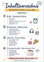 Vorschau - Arbeitsblätter - ¡Hablemos! Mehr Spanisch sprechen! – 20 kreative Sprechaktivitäten zu Alltag & Freizeit | Hobbys, Essen, Medien, Wochenende & Kommunikation | Sek I - Seite 3