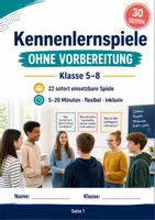Vorschau - Spiele - Kennenlernspiele ohne Vorbereitung | Bewegungsspiele - Seite 1