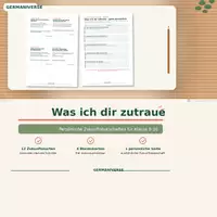 Vorschau - Arbeitsblätter - Was ich dir zutraue – Persönliche Zukunftsbotschaften - Deckblatt