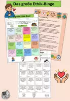 Vorschau - Spiele - Ethik-Bingo, große Fragen, spannende Gespräche - Deckblatt