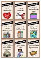Vorschau - Spiele - Bewegungsspiel Kunstunterricht Grundschule – „Alle Kinder, die …“ | Warm-up & Stundeneinstieg - Seite 2