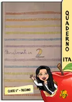 anteprima - Programmi scolastici / Materiali per docenti - Quaderni di italiano classe 2° + taccuino dello scrittore - Pagina di copertina