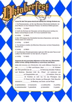 anteprima - Esercizi - Das Oktoberfest – Unità didattica TEDESCO QCER B2 Leseverständis Wortschatz Grammatik - Pagina 2