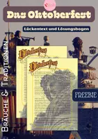 anteprima - Esercizi - OKTOBERFEST – Esercizio di completamento con soluzioni – FREEBIE - Pagina di copertina