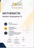 Vorschau - Stundenentwürfe - Exponentialfunktion untersuchen | Oberstufe | Mathematik - Deckblatt