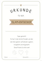 Vorschau - Bildkarten - Islam Urkunde | Religion Klasse 3–4 | kostenlos - Seite 2
