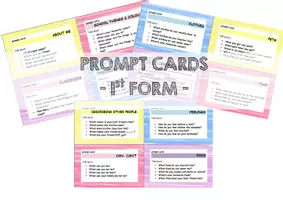 Vorschau - Spiele - Prompt cards for the 1st form - Deckblatt