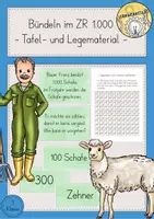 Vorschau - Stundenentwürfe - Zahlenraum 1000 Zahlenraumerweiterung Materialpaket - Seite 1