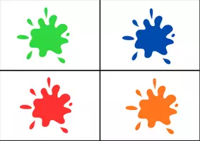 Aperçu - Cartes / Images - Anglais - Flashcards colors - P1 - Page de couverture