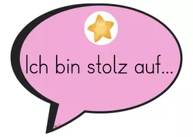 Vorschau - Präsentationen/Tafelbilder - Reflexionssprechblasen für den Stundenabschluss - Klasse 1-4 - Seite 1