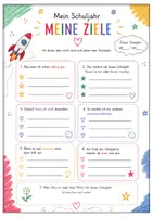 Vorschau - Arbeitsblätter - Schulstart & Soziales Lernen: Mutmacher zur Stärkung von Selbstbewusstsein und Stärken - Spiegelkarte - Grundschule Klasse 1-4 - Seite 2