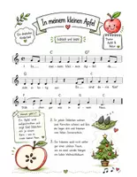 Vorschau - Unterrichtsreihen - In meinem kleinen Apfel – Liederarbeitung Klasse 1–2 | Musik, Bildkarten, Arbeitsblätter & Bewegung - Seite 2