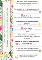 Aperçu - Affichage - Des messages bienveillants pour bien commencer l’année ! 🌱 - Page de couverture