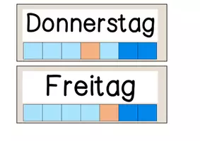Vorschau - Poster - Tafelmaterial zur Visualisierung des Datums - Seite 3