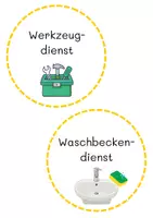 Vorschau - Aufgabenkarten - Dienste im Technikunterricht - Organisation im Technikraum - Seite 2